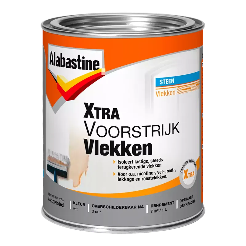 Finale Uitverkoop Alabastine Xtra Voorstrijk Vlekken