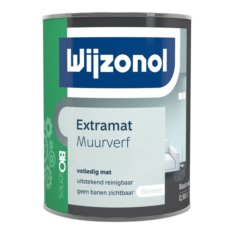 Gereduceerde Prijs Wijzonol Muurverf Extramat BIOseries