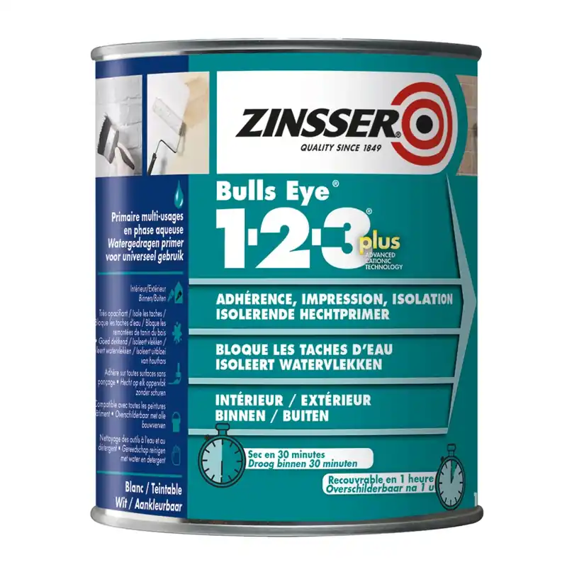 Goedkoop Zinsser Bulls Eye 1-2-3 Plus