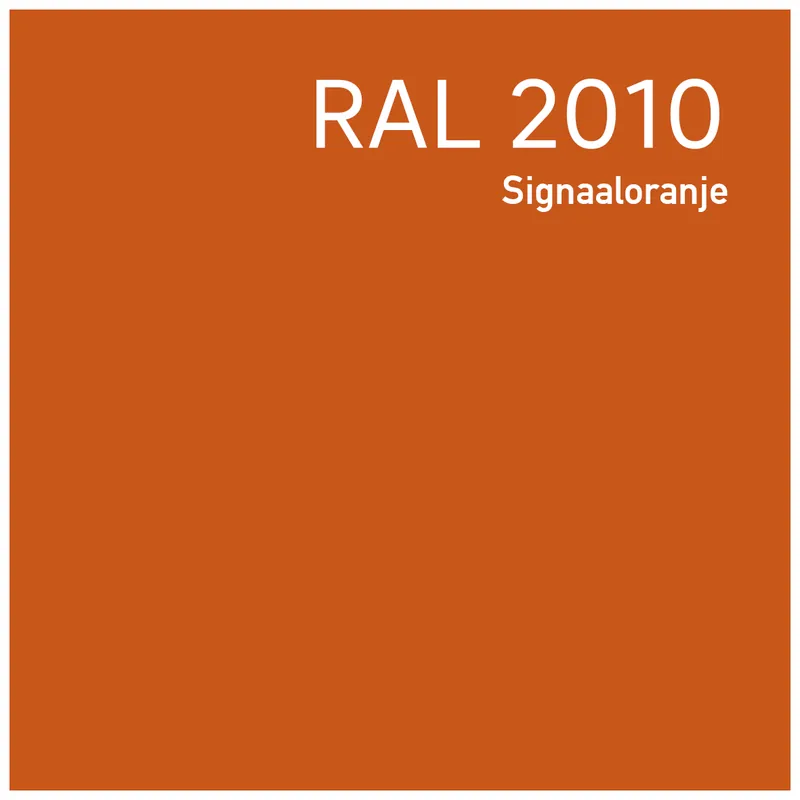 Direct Beschikbaar RAL 2010 Signaaloranje