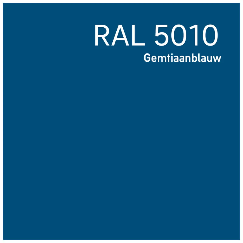 Dagaanbieding RAL 5010 Gentiaanblauw