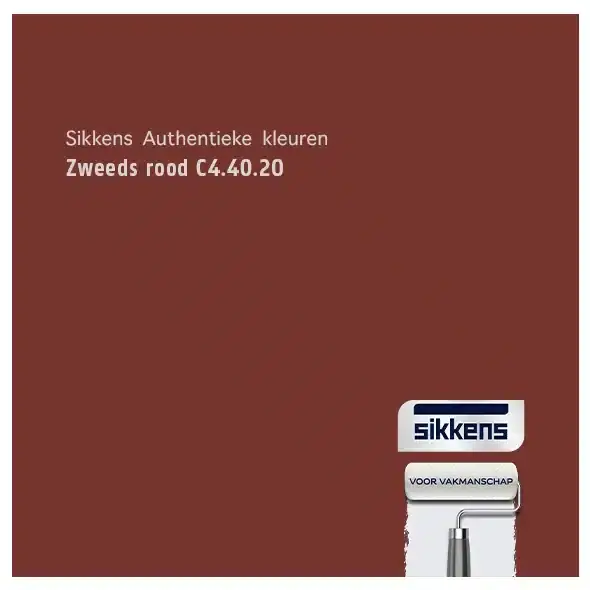Hoge Kwaliteit Zweeds rood C4.40.20