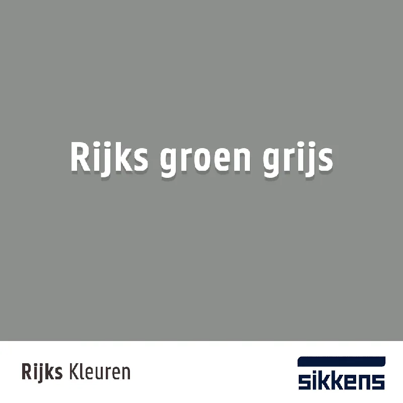 RIJKS groen grijs Flitsaanbieding