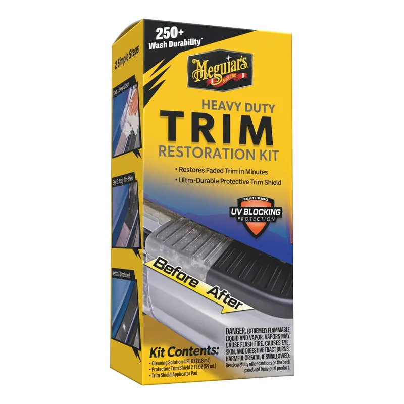Tijdelijk Beschikbaar Meguiar’s Heavy Duty Trim Restoration Kit